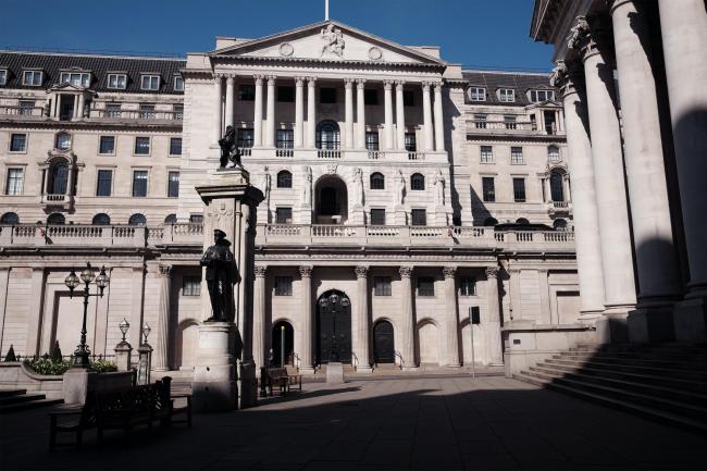 Bank of England Funds UK's COVID-19 Expenses