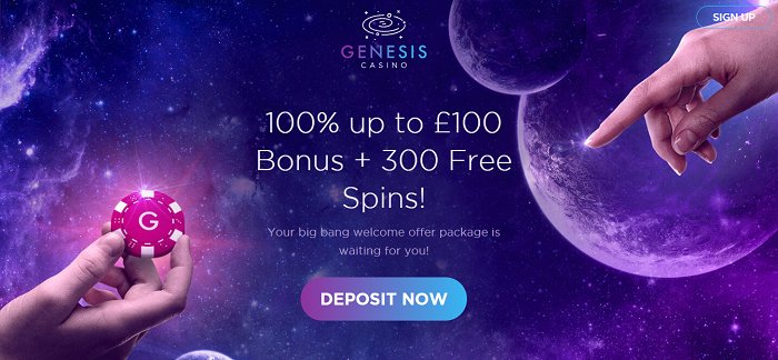 genesis casino welcome bonus