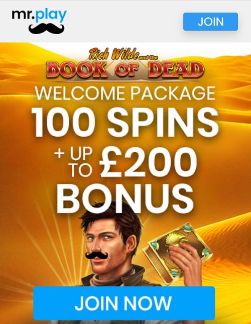 mrplay casino welcome bonus