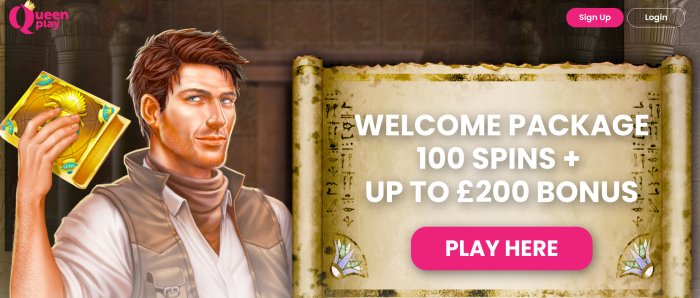 queenplay casino welcome offer