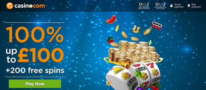 casino com welcome offer uk