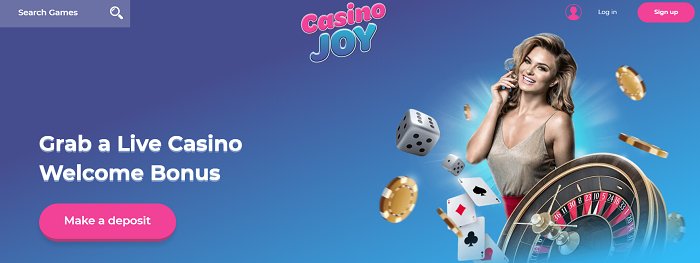 casino joy live welcome bonus