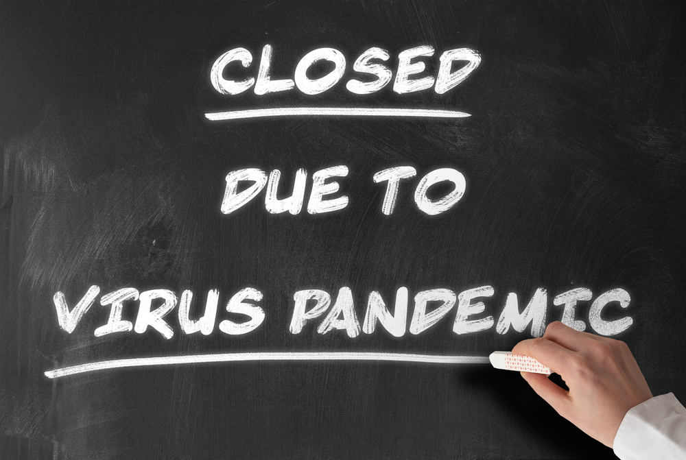 casinos closed due to the pandemic