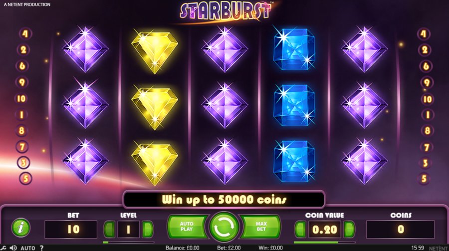 starburst slot