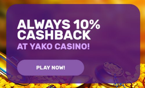 yako casino cashback offer