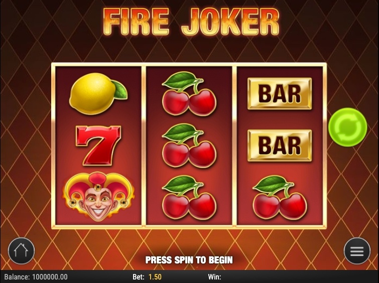 Online casino fire joker slots