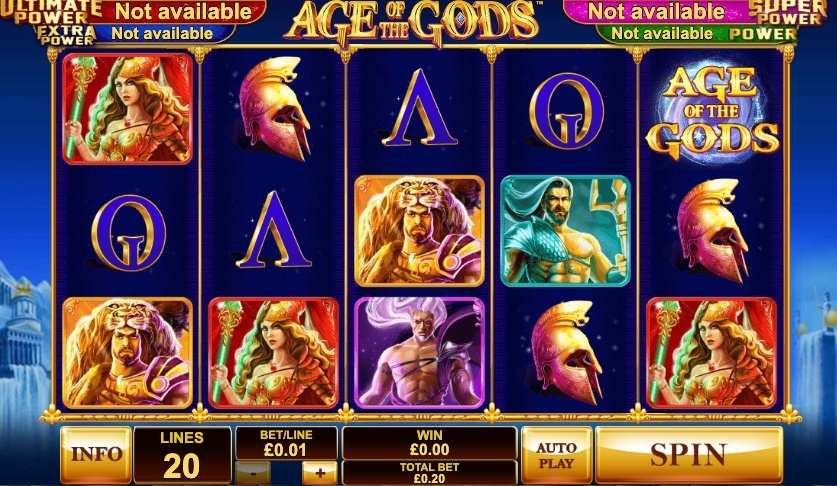 age-of-the-gods-slot-design-and-graphics