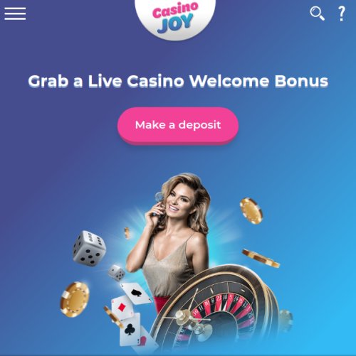 casino joy live welcome bonus