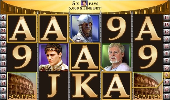 gladiator slot design