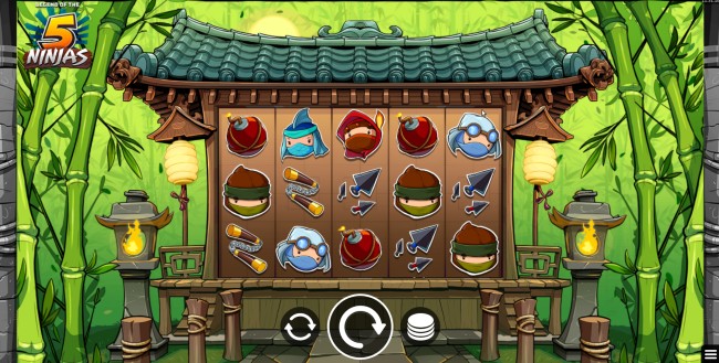 legend of the 5 ninjas design