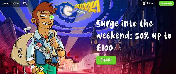 casoola casino weekend offer