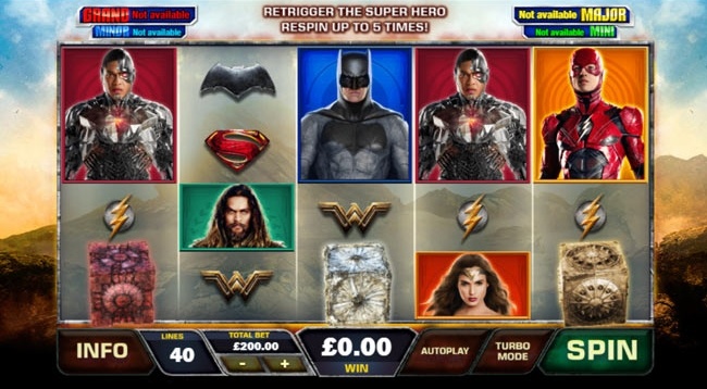 justice league slot design1