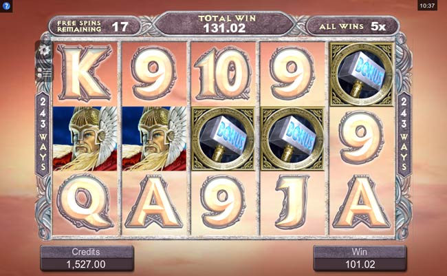 thunderstuck ii slot desgin3