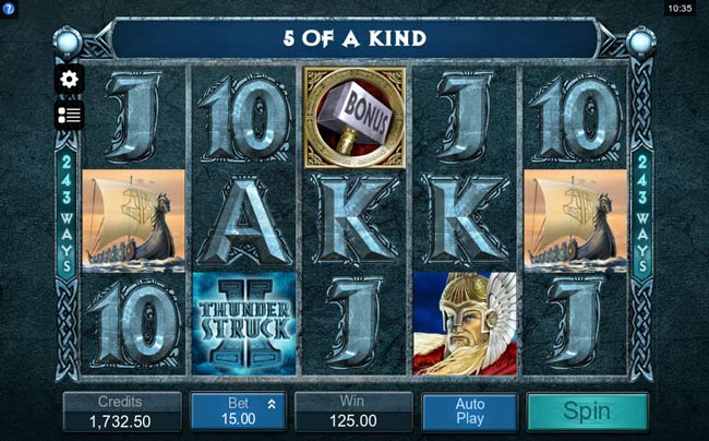 thunderstuck ii slot design1