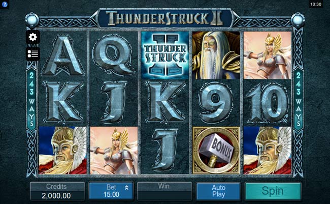 thunderstuck ii slot design2