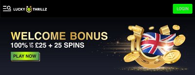 lucky thrillz casino welcome offer