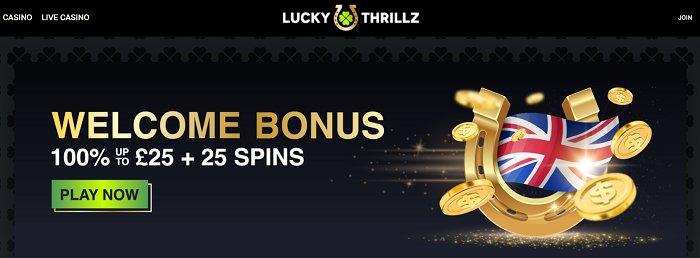 lucky thrillz casino welcome offer