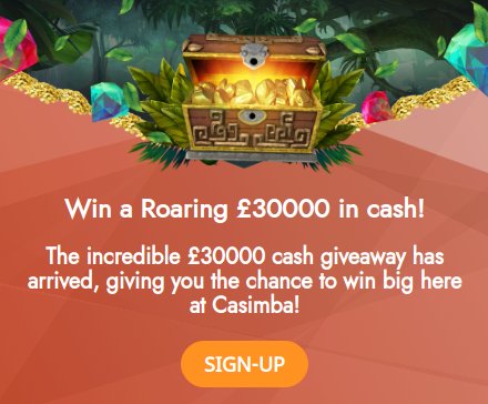 casimba casino big giveaway