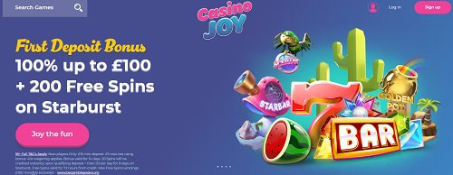 casinojoy trustly