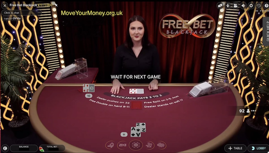 freebet blackjack