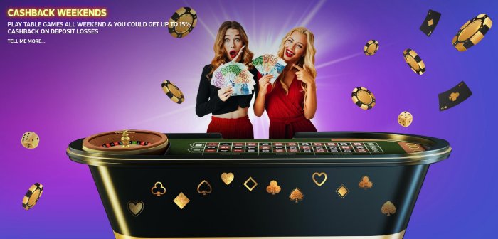 madaboutslots cashback bonus