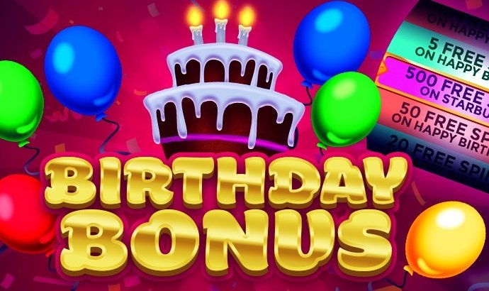 spin hill casino birthday bonus
