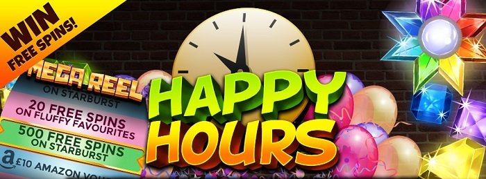 spin hill casino happy hours
