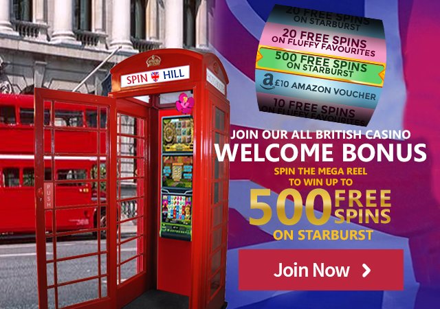 spin hill casino welcome offer