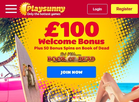 playsunny casino welcome bonus