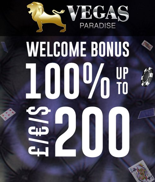 vegas paradise welcome offer
