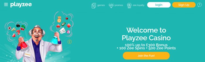 playzee casino welcome offer