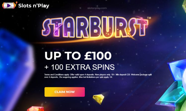 slotsnplay casino welcome bonus uk