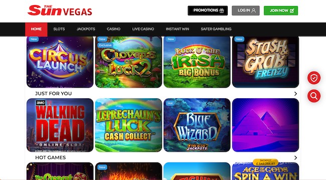 sun vegas casino overview