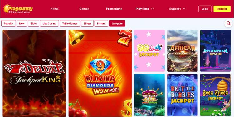playsunny casino games