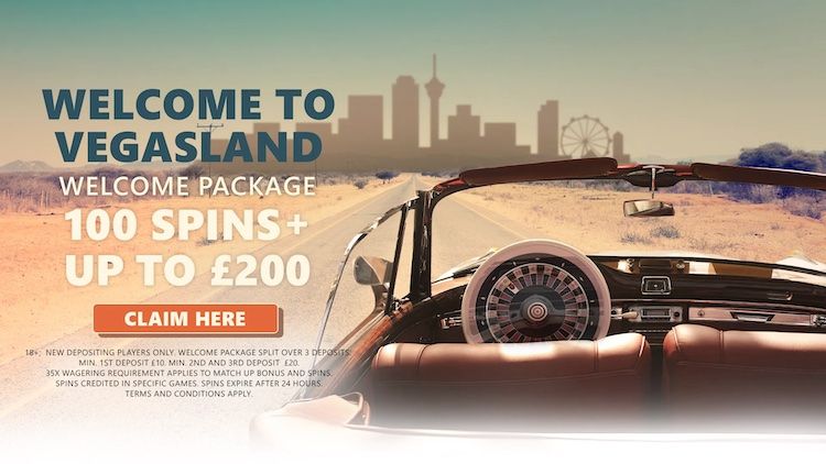 vegasland casino welcome bonus uk