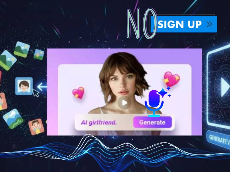 Unfiltered AI Video Generator with Voice - No Signup
